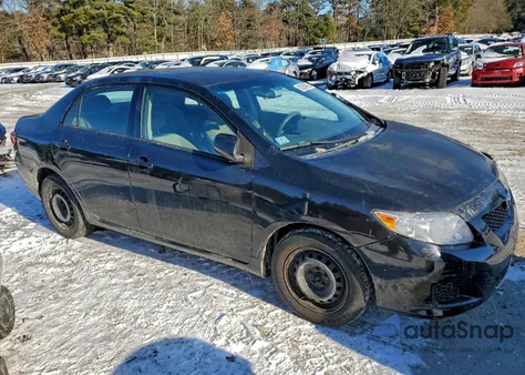2010 Toyota Corolla Base from USA, damaged, VIN 2T1BU4EE2AC533404